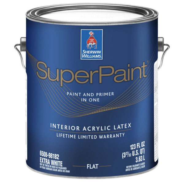 Совершенно матовая краска для стен Sherwin-Williams SuperPaint Flat