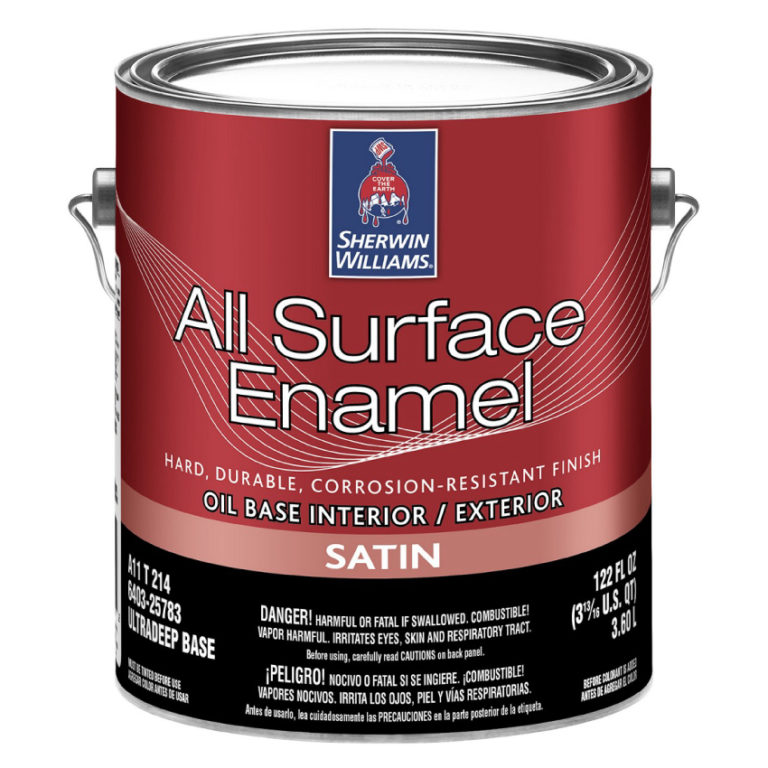 SherwinWilliams All Surface Enamel Oil Base Satin — Sherwinstore