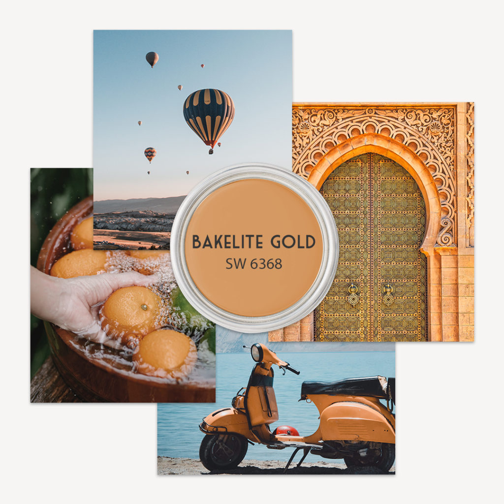 SW 6368 Bakelite Gold